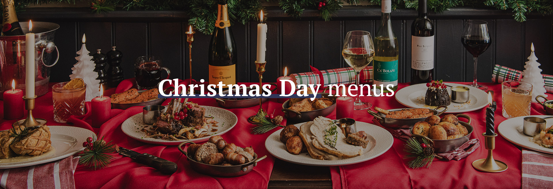 Christmas Day Menu at TOOTING TAVERN