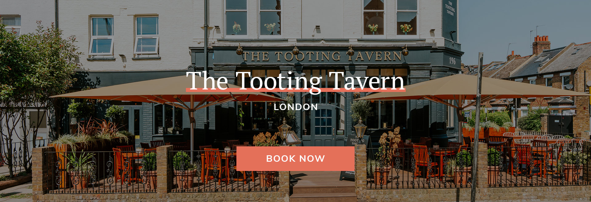 Enjoy a meal at your local pub at TOOTING TAVERN in LONDON