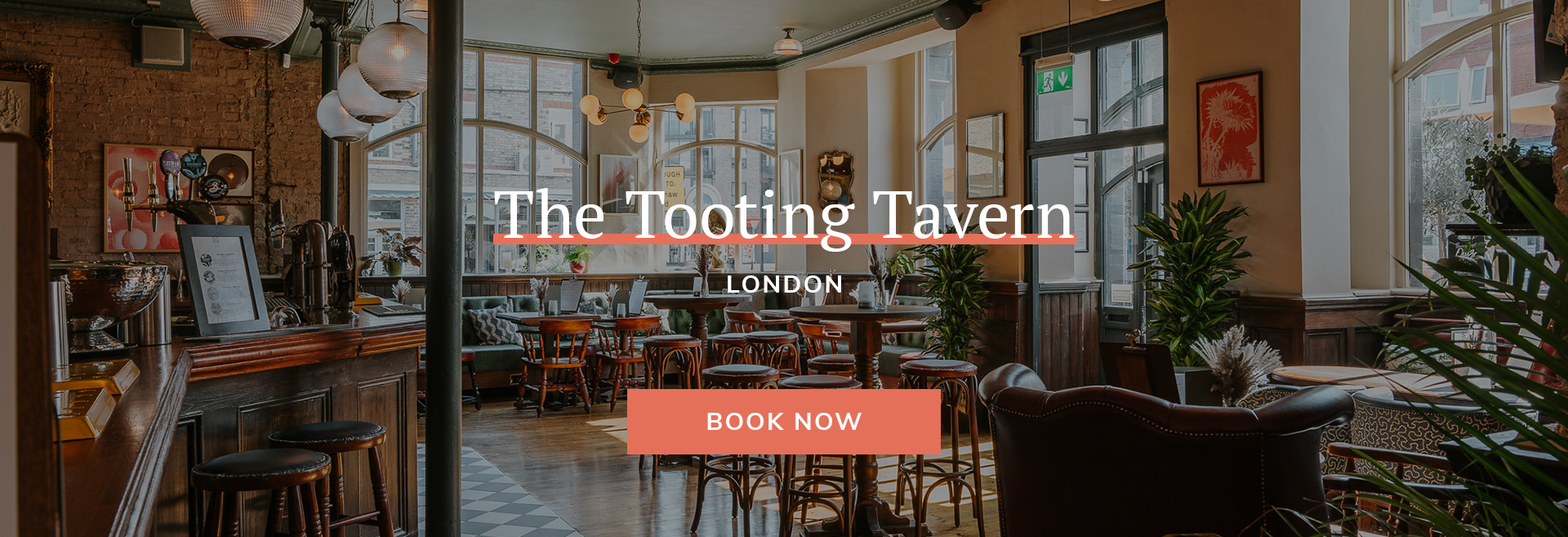 Come down to your local pub at TOOTING TAVERN in LONDON